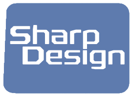 Sharp Design Logo